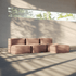 Soft Sofa Indoor - 3 Seater Open