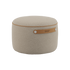 sackit Pouf Indoor in Teddy Beige op een witte achtergrond