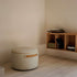 sackit Pouf Indoor in Cosmo Beige binnen bij natuurlijk licht