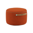 sackit Pouf Indoor in Orange Jacquard productfoto op een witte achtergrond