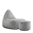 Cobana Lounge Chair & Pouf
