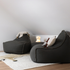 Cobana Lounge Chair & Pouf