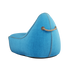 Blauwe Cobana lounge zitzak van sackit met stevig touw handvat en decoratieve stiknaden voor comfortabel gebruik buiten en binnen
