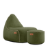 Cobana Lounge Chair & Pouf