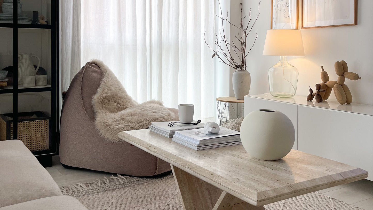 Canvas Lounge Chair - Zitzakstoel voor binnenshuis