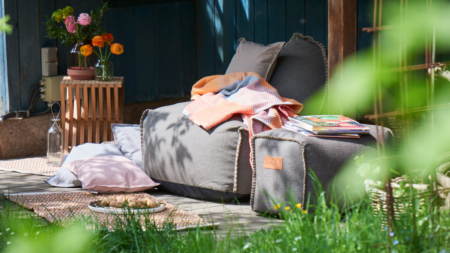 Cobana Square Pouf - Poef voor binnen- en buitengebruik