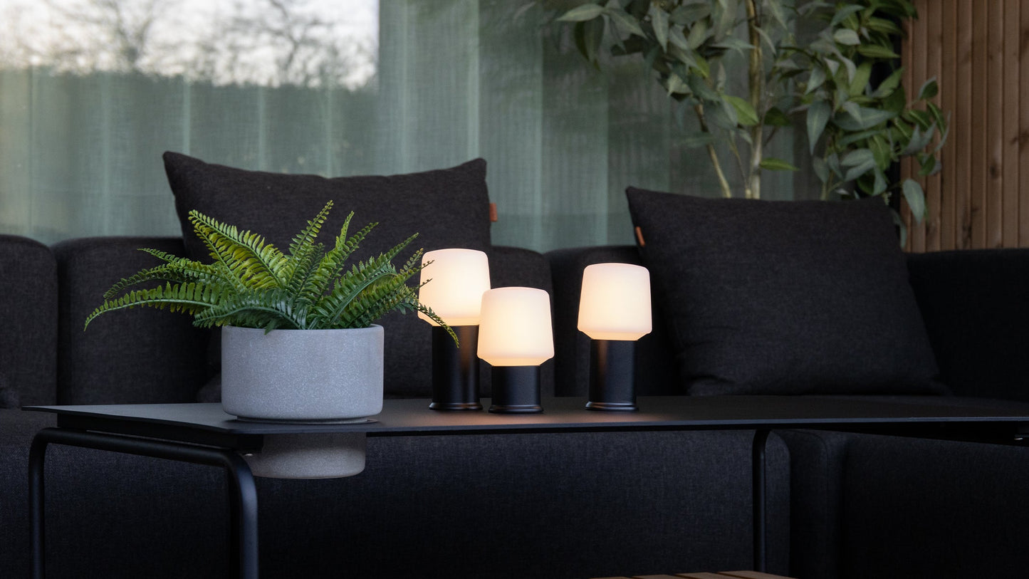 Ambience - Lamp Intelligent+ & London base - Indoor/Outdoor lamp met lampvoet van roestvrij staal