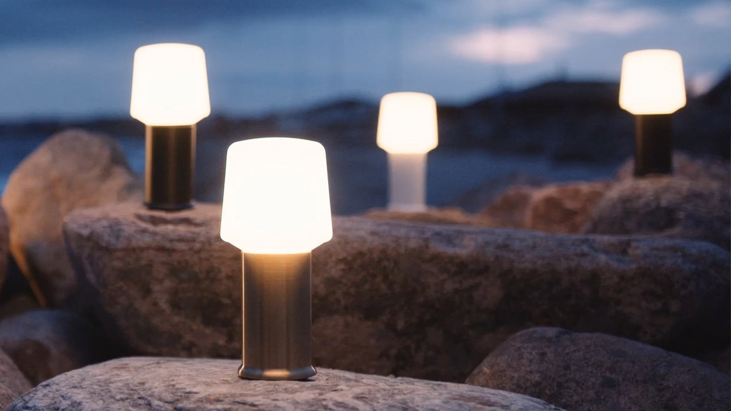 Ambience - Lamp Intelligent & London base - Indoor/Outdoor lamp met lampvoet van roestvrij staal