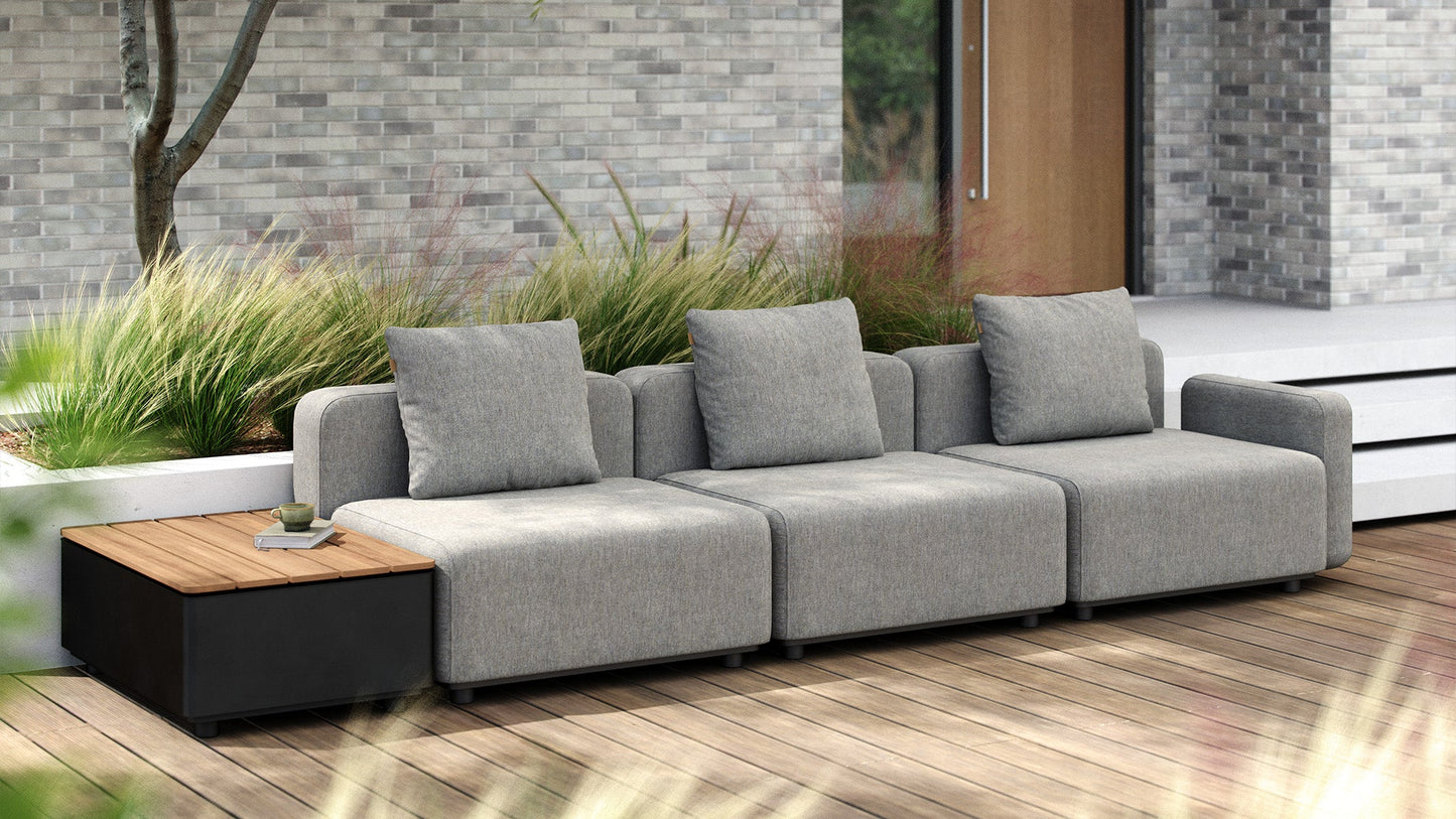 Patio Storage Table - Loungemodule – Buitentafel met Opbergruimte