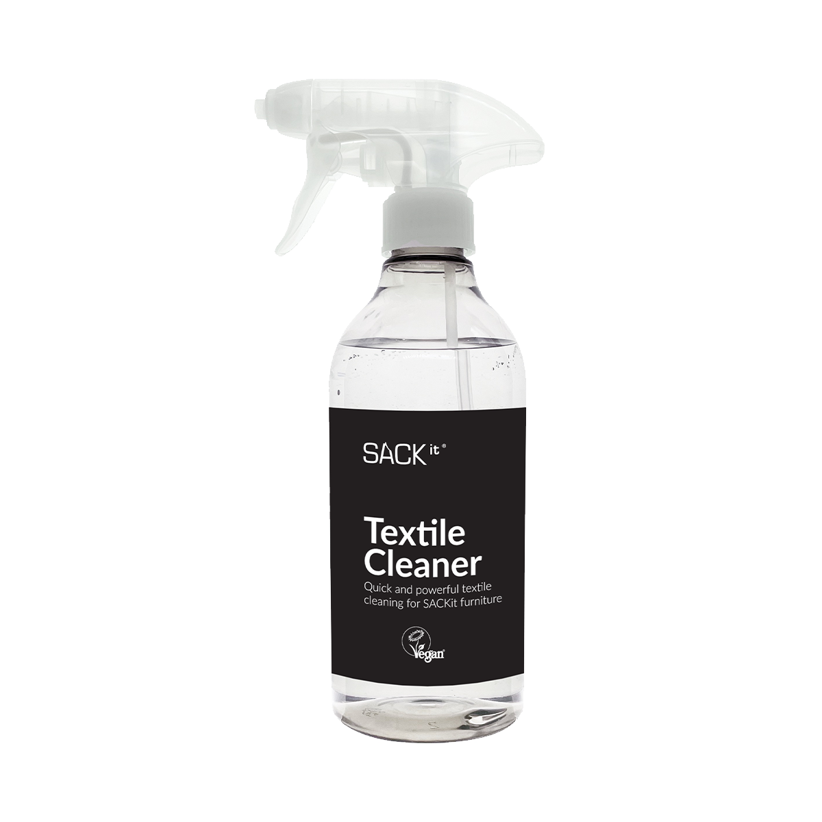 sackit Textile Cleaner textielreiniger op een witte achtergrond