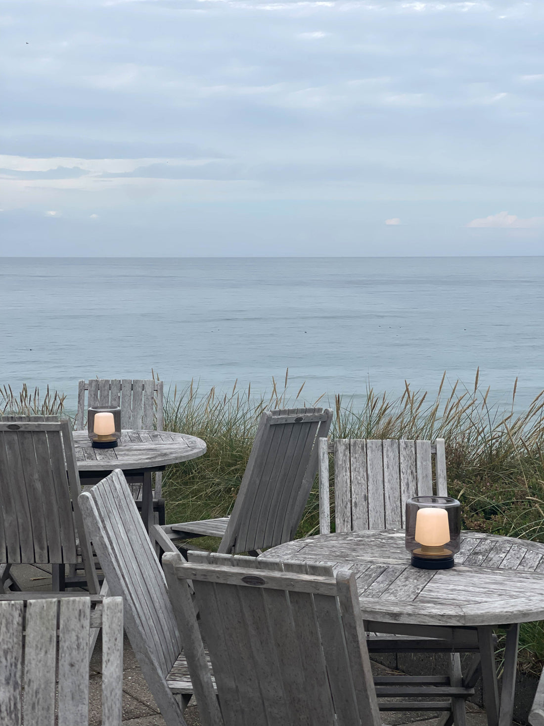Buitenruimte bij Villa Vest met SACKit outdoor lampen