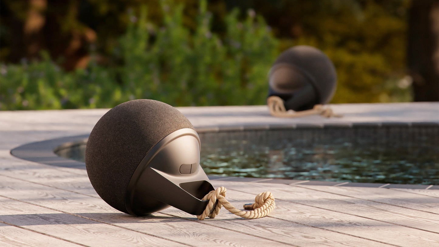 Patio Accessory Stand Ø14 + Play - Waterdichte luidspreker met standaard