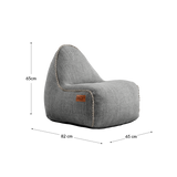 Cobana Junior Lounge Chair - Light Grey