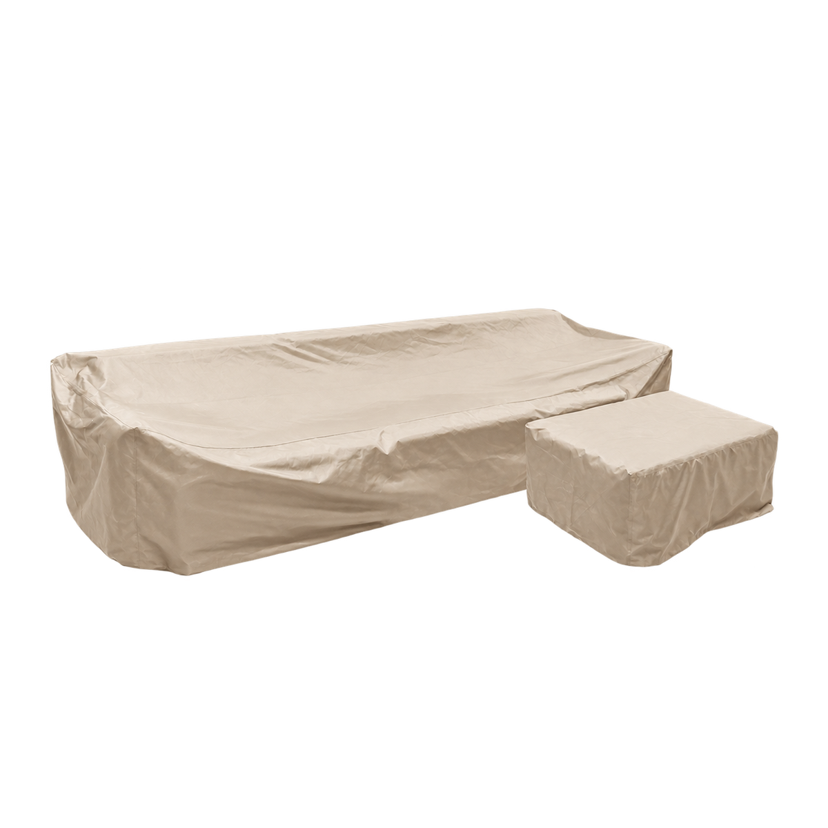 Cobana Lounge Sofa Winter Cover - 3 modules + pouf - Sand - Waterafstotende Hoes voor de Cobana Lounge Sofa