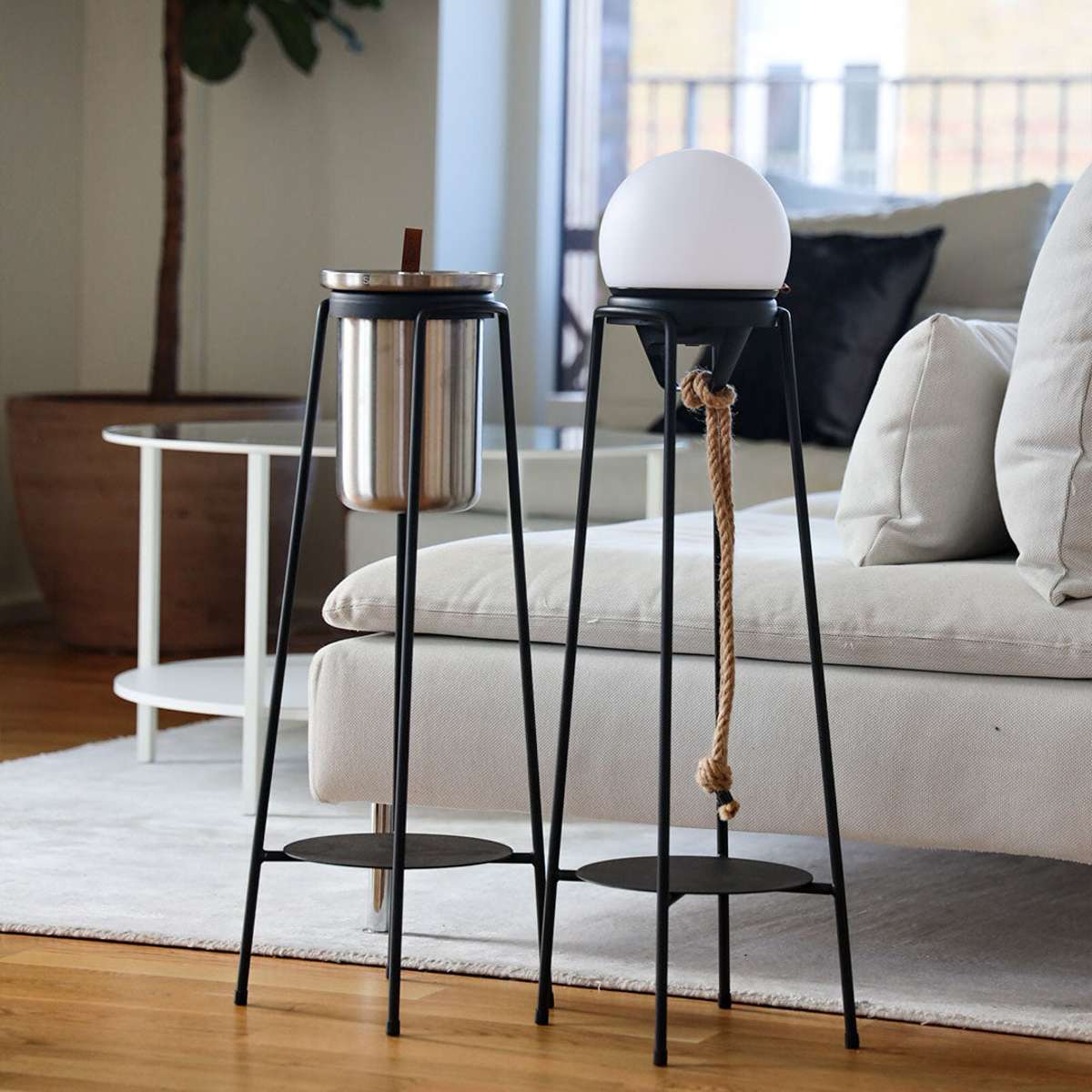 Patio Accessory Stand Ø14 + Wine Cooler