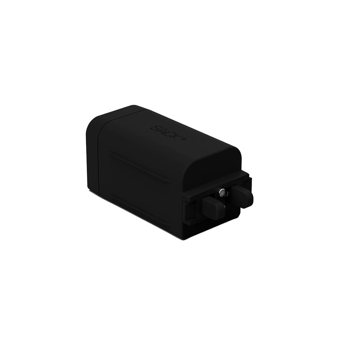 Battery 10400 Light 250 & 350 accu voor buitenlamp van sackit op een witte achtergrond