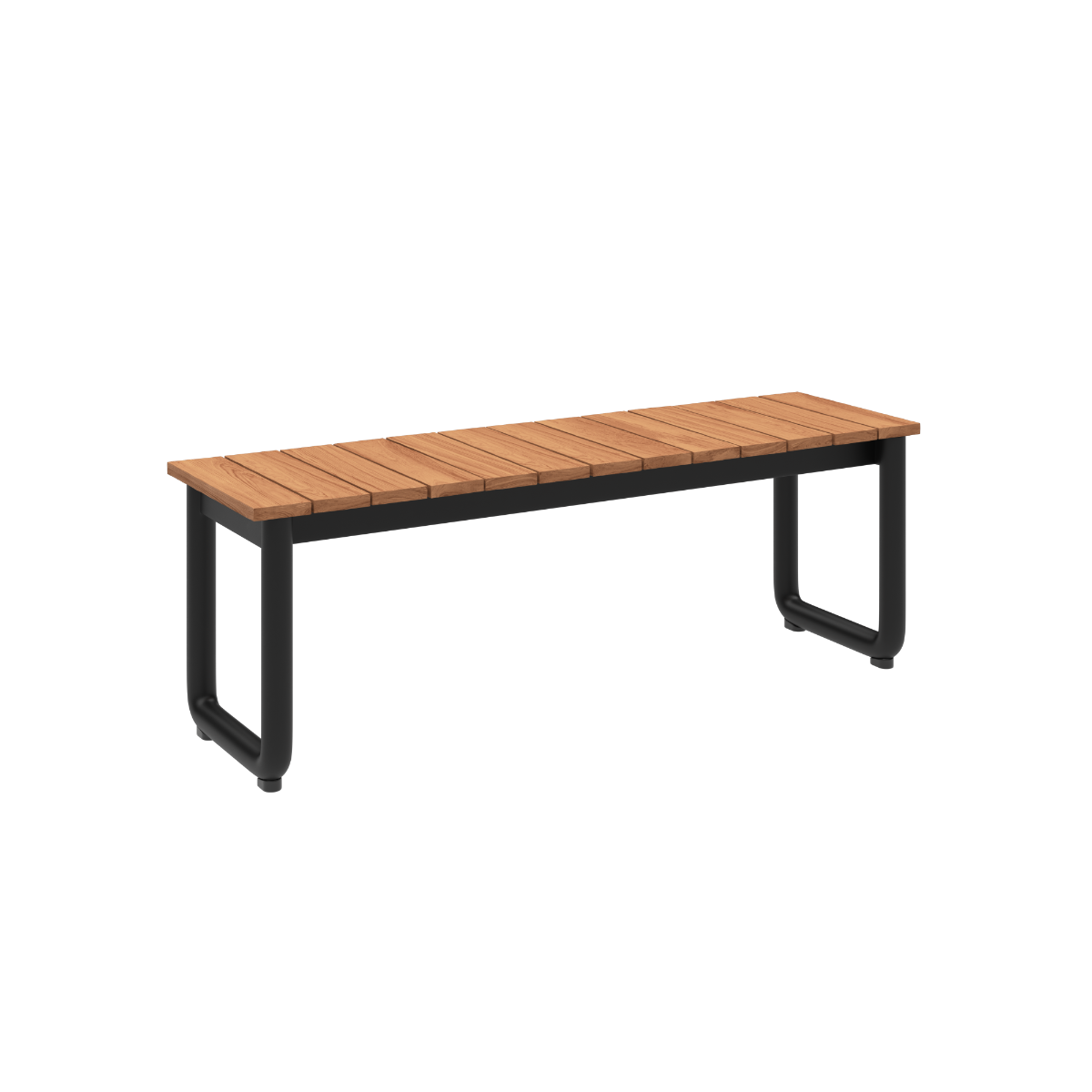 Patio Bench 130x37 van sackit op een witte achtergrond