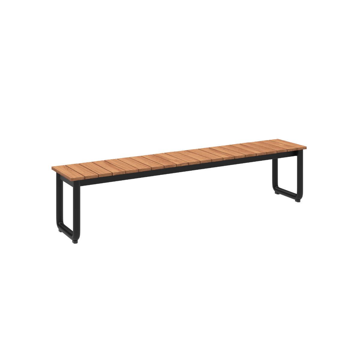 Patio Bench 190x37 van sackit op een witte achtergrond