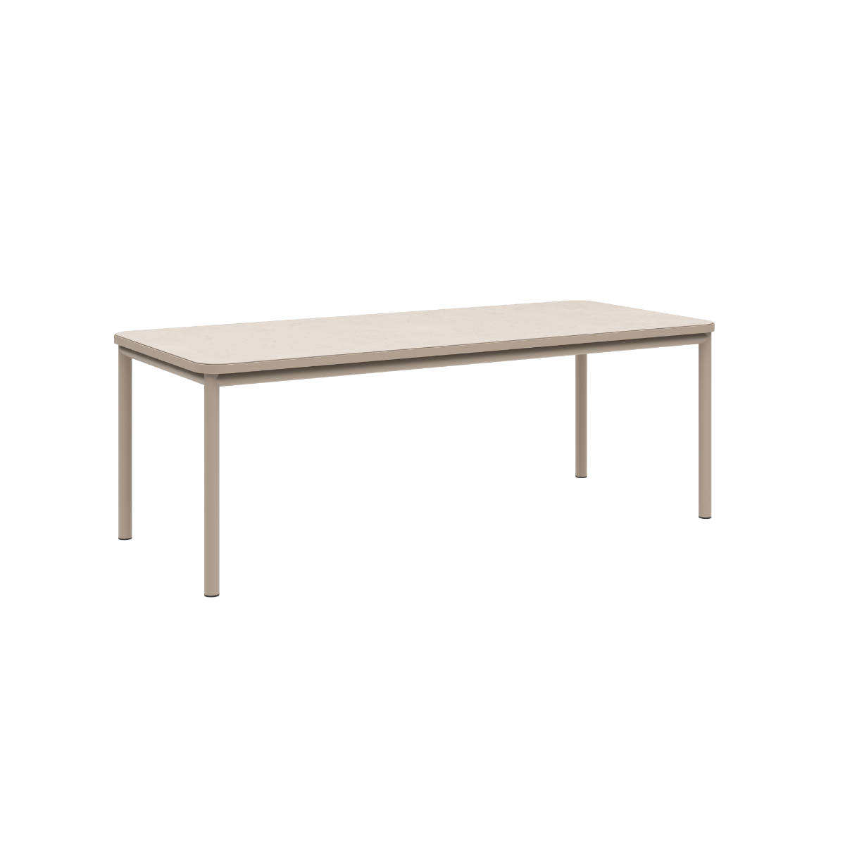 Kirra Dining Table 210x90 Ceramic van sackit op een witte achtergrond