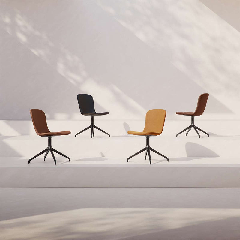 Chair no. One S1 Black Swivel