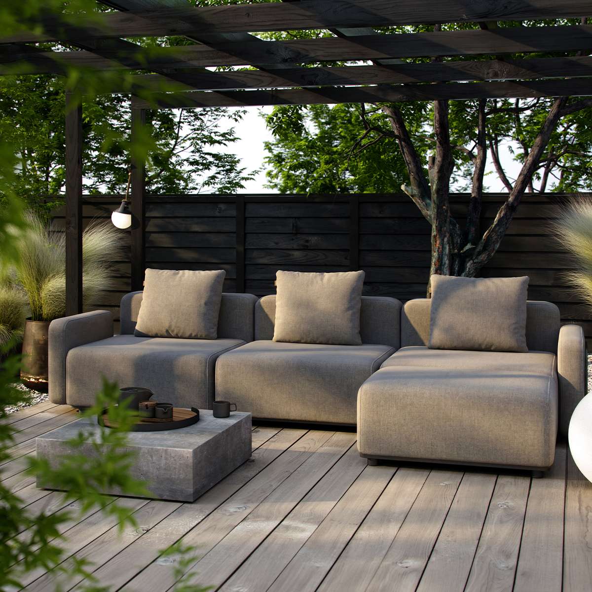 Cobana Lounge Sofa - Pouf