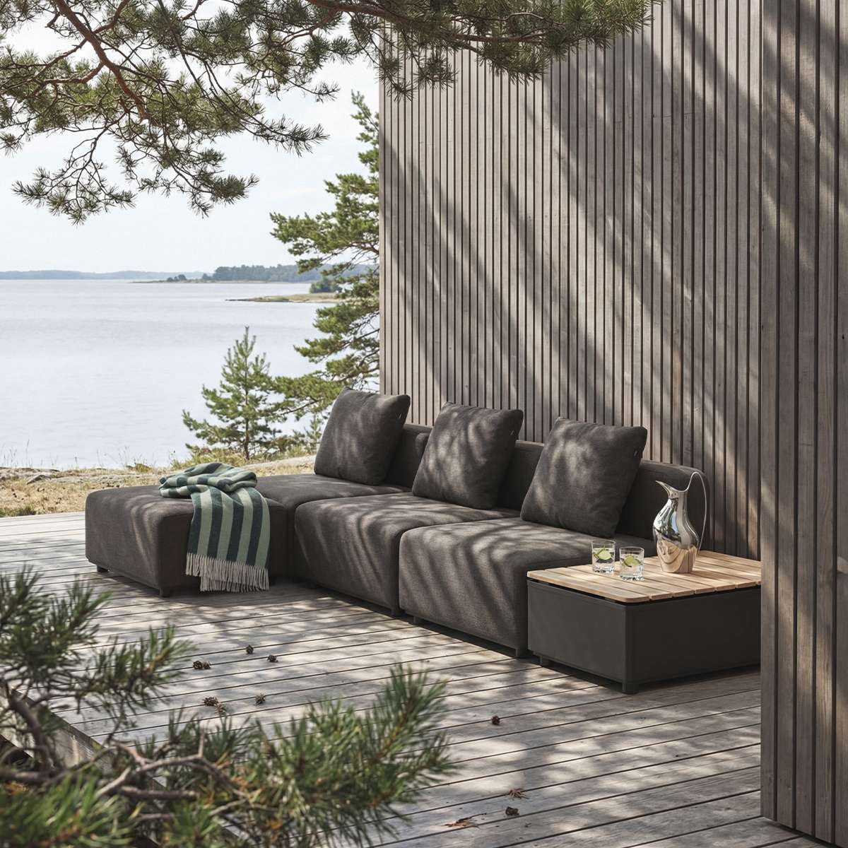 Cobana Lounge Sofa - Pouf
