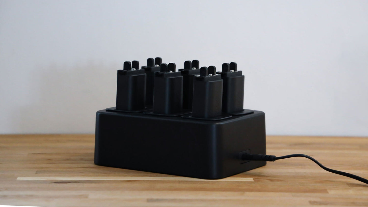 Light - Battery Charging Station - Laadstation voor 6 SACKit Light batterijen