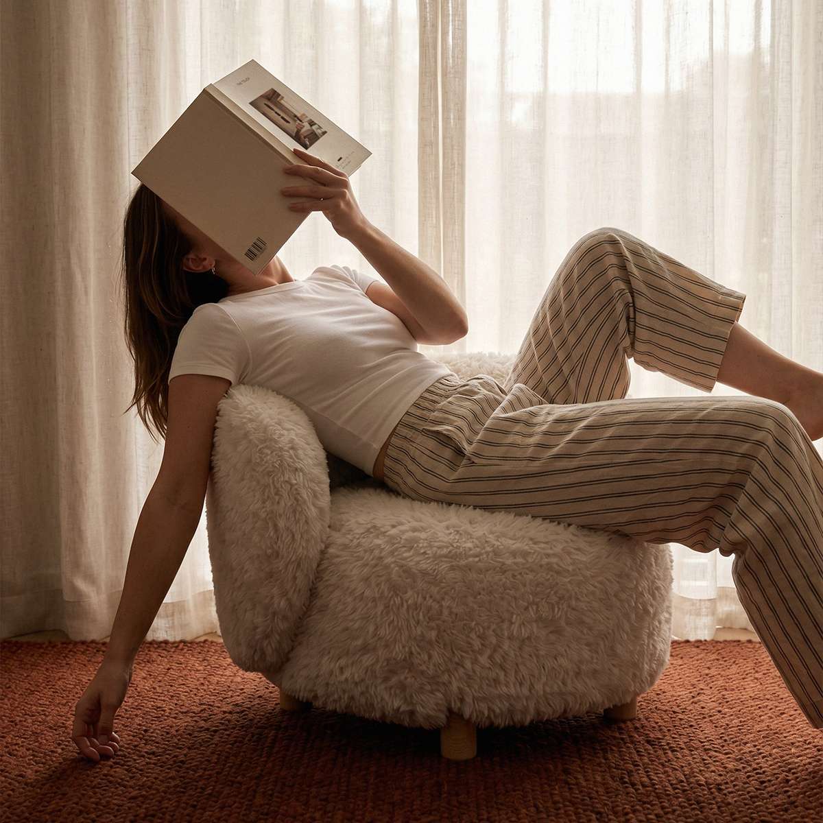 Favn Lounge Chair & Pouf