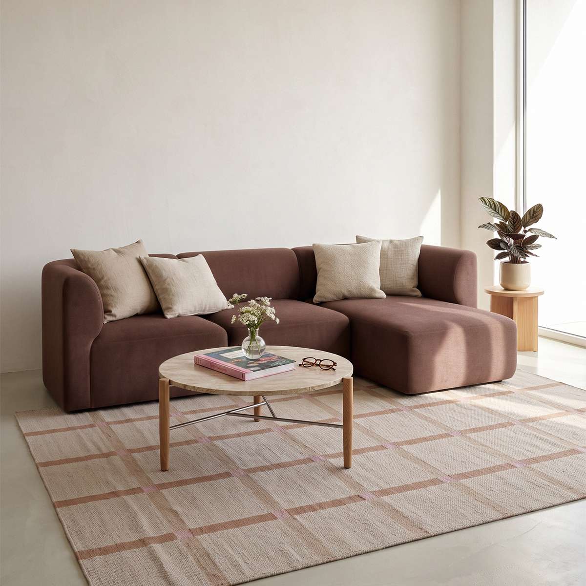 Fjord Sofa - 3 Seater Chaise Right