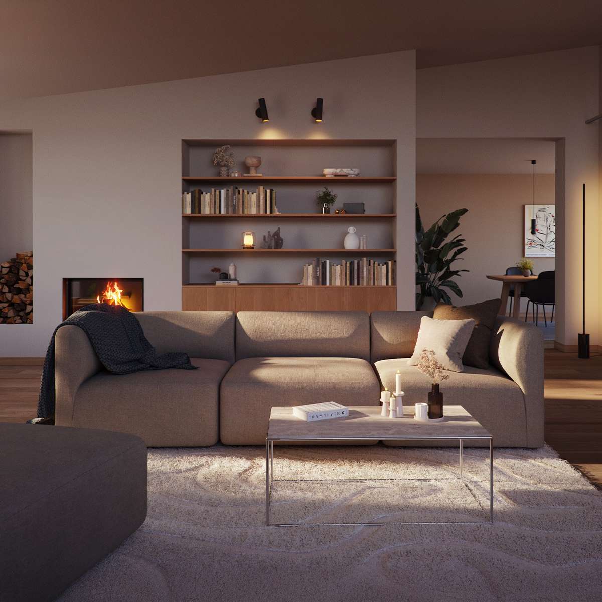 Fjord Sofa - 3 seater