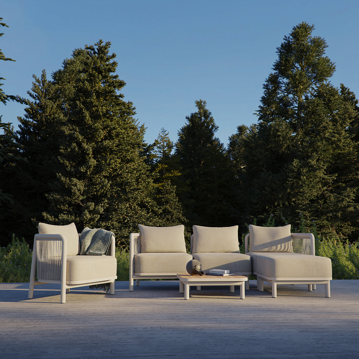 Kirra Lounge Sofa - Corner sofa - Hoekbank voor buiten