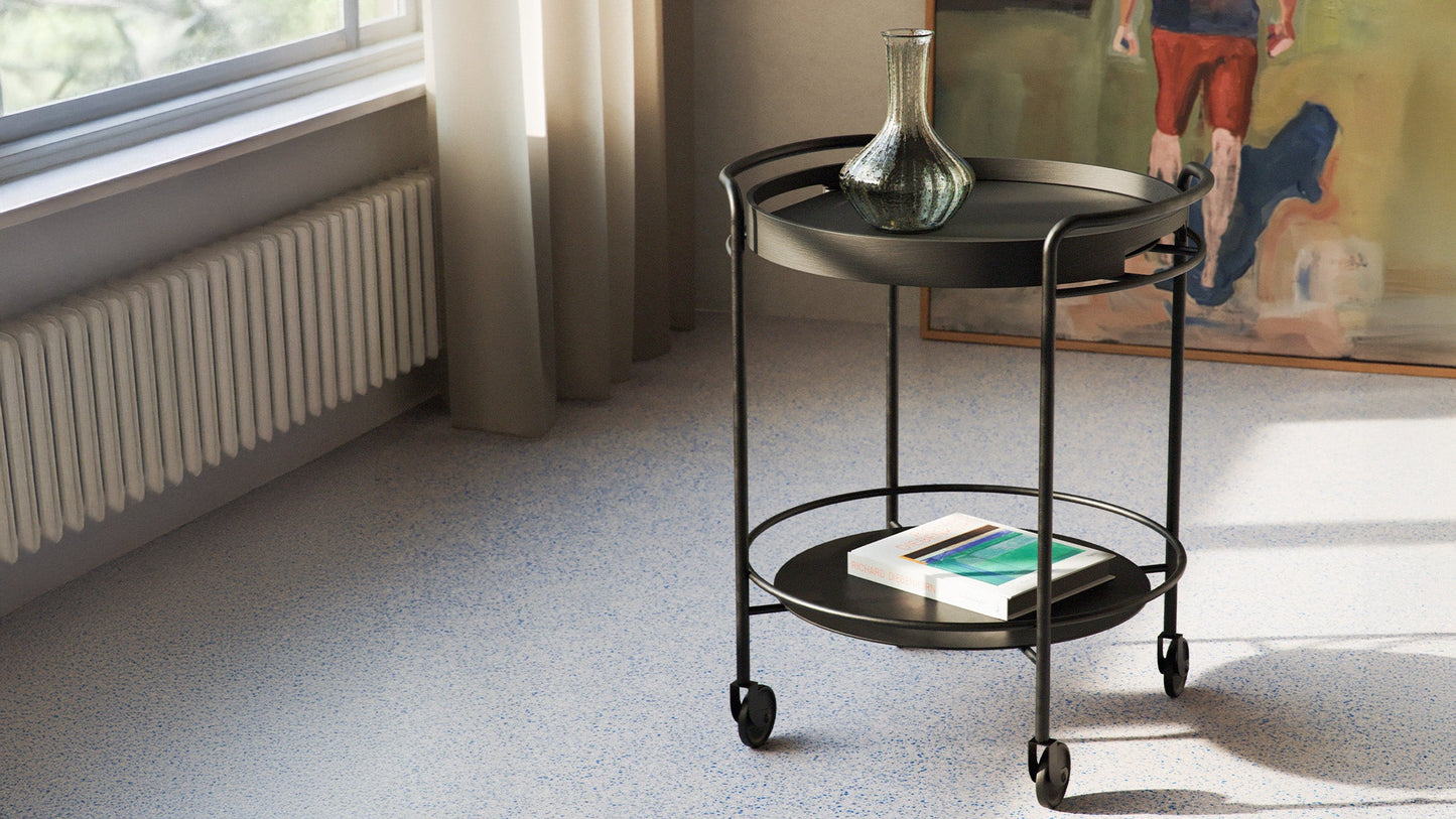 Serving Table w/ Nordic Serving Tray - Indoor dienbladtafel met serveerblad