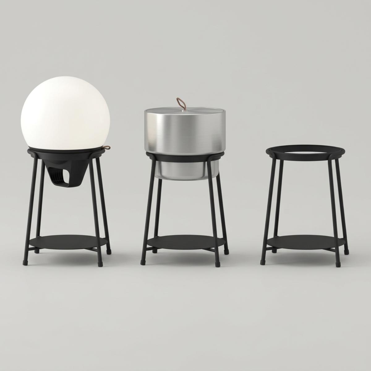 Patio Accessory Stand - Ø22 - Binnen-/buitenstandaard voor Ø22 accessoires