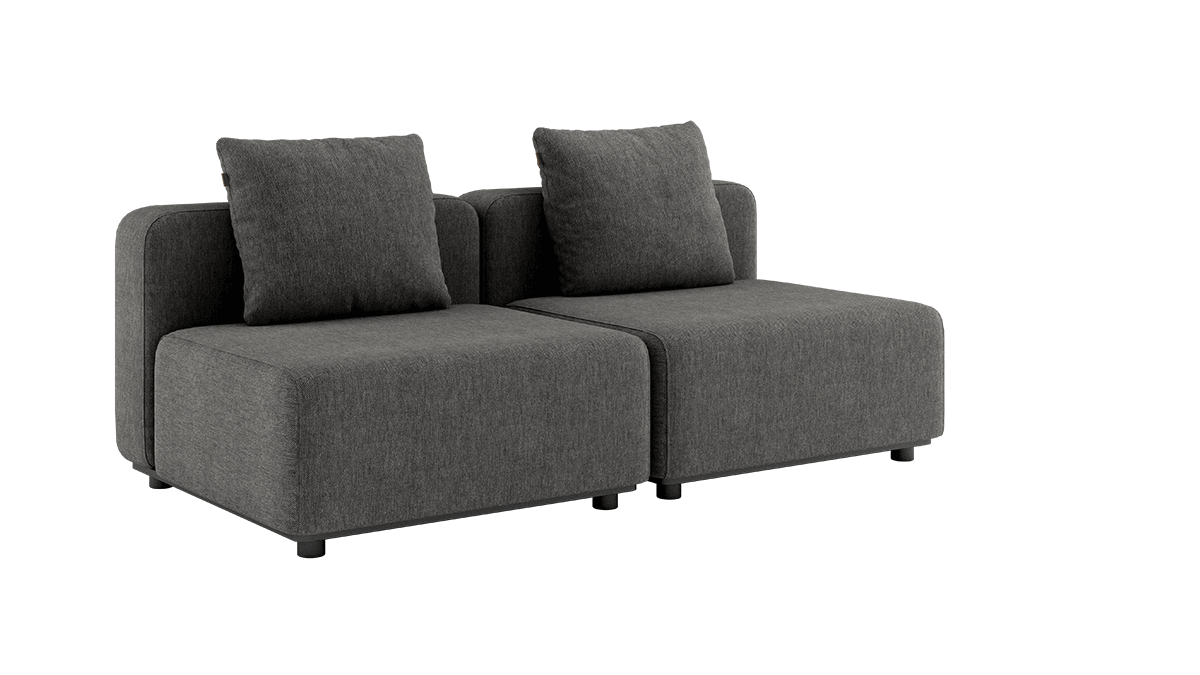 Cobana Lounge Sofa - Corner - Hoekdeel voor loungebank buiten