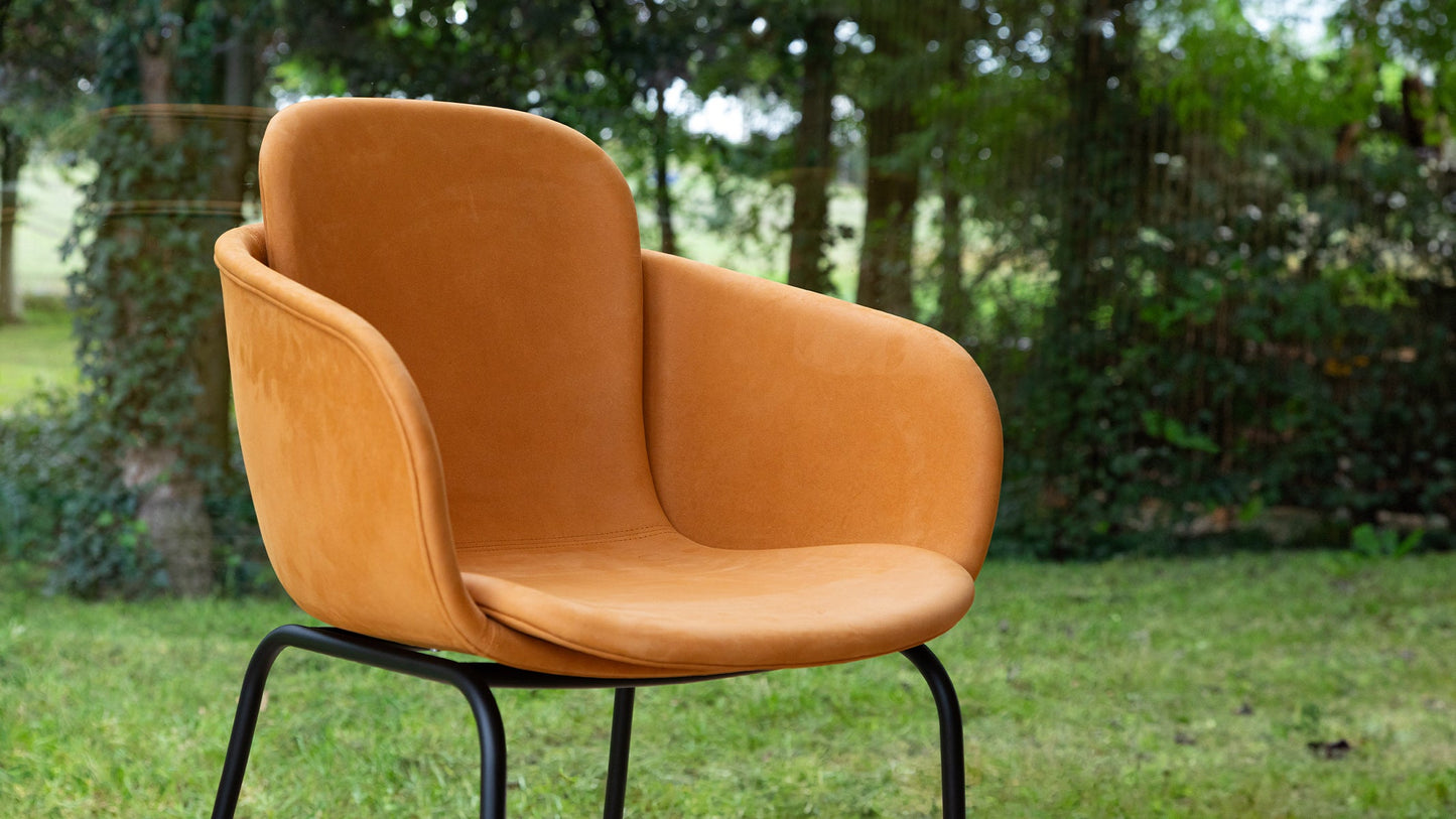 Chair no. One S2 Black Swivel - Eetkamerstoel voor binnen