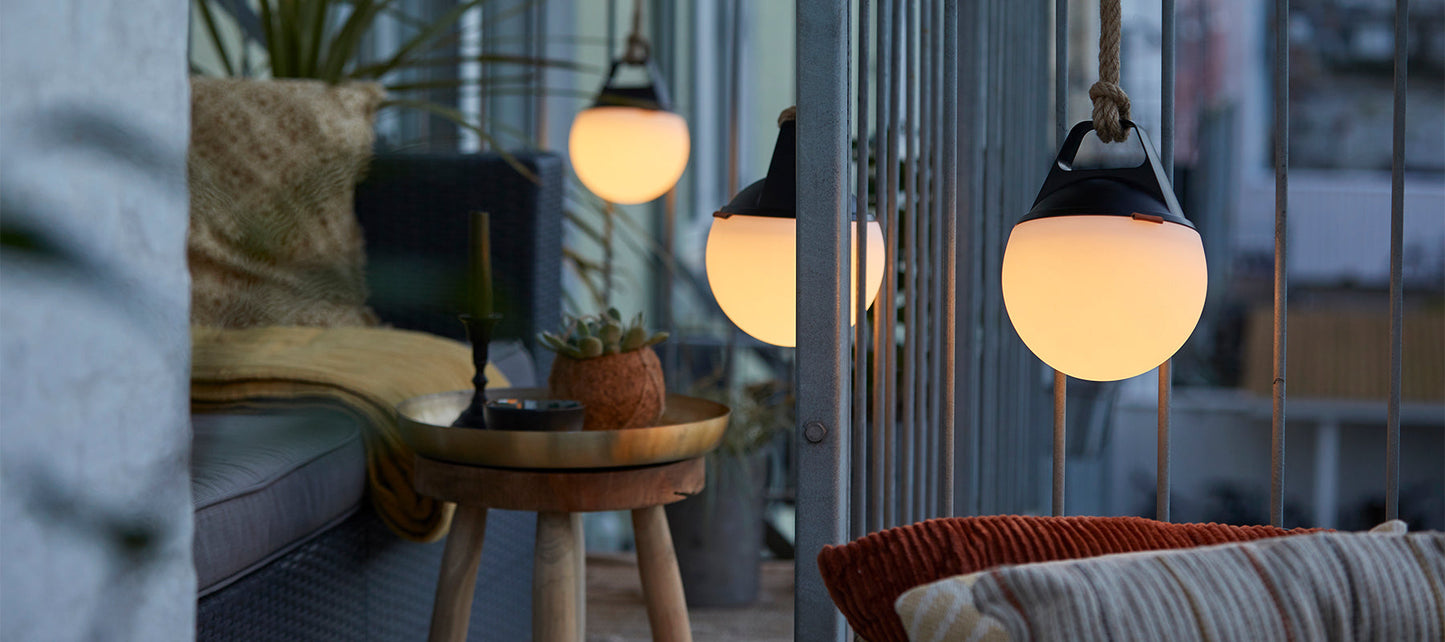 Light 155 - Lamp op batterijen - voor zowel binnen als buiten - Ø17 cm