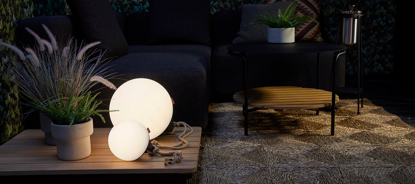 Light 250 - Lamp op batterijen - voor zowel binnen als buiten - Ø30 cm