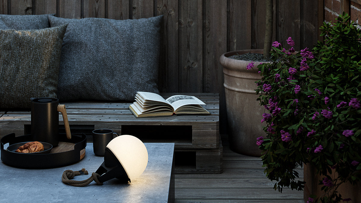 Light 155 - Lamp op batterijen - voor zowel binnen als buiten - Ø17 cm