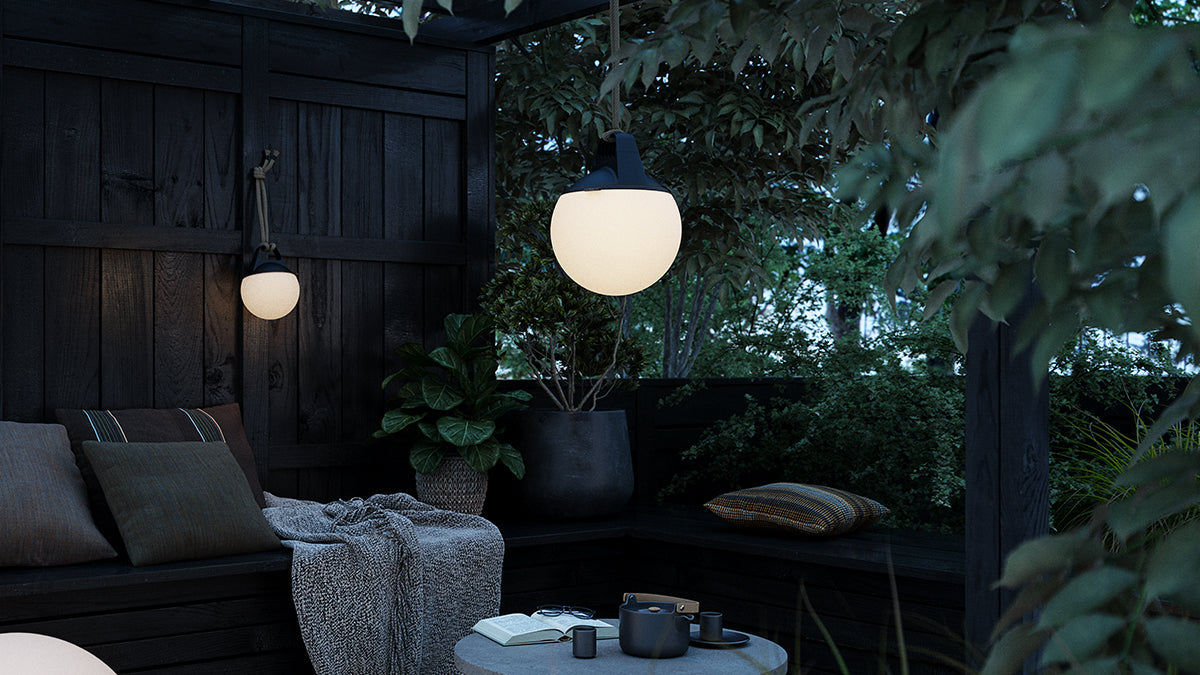 Patio Accessory Stand Ø22 + Light 250 - Standaard en lamp voor binnen en buiten