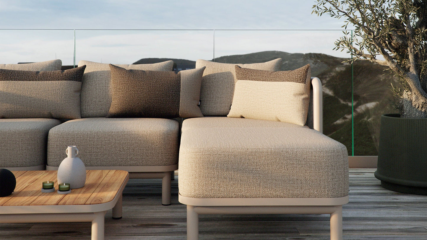 Tide Cushion - Outdoor kussen met contrast