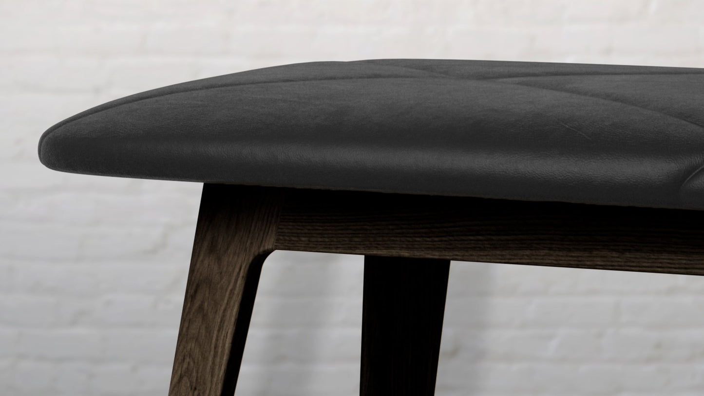 Nordic Bench - Dark Stained Oak - Bank in prachtig Deens ontwerp