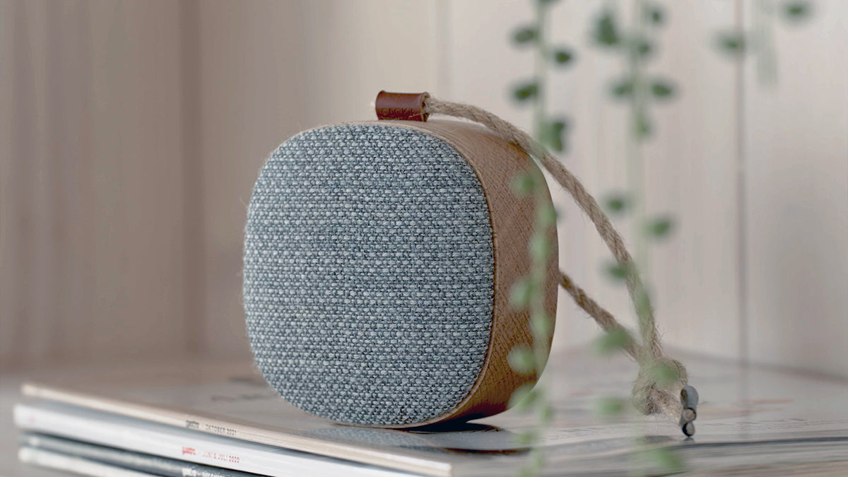 Go Wood - Oplaadbare Bluetooth speaker van hout Go Wood - Oplaadbare Bluetooth speaker van hout