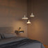 Dawn Pendant Ø40 hanglamp in wit van sackit in een Scandinavisch interieur
