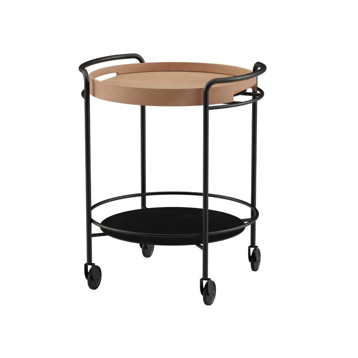 Serving Table w/ Nordic Serving Tray