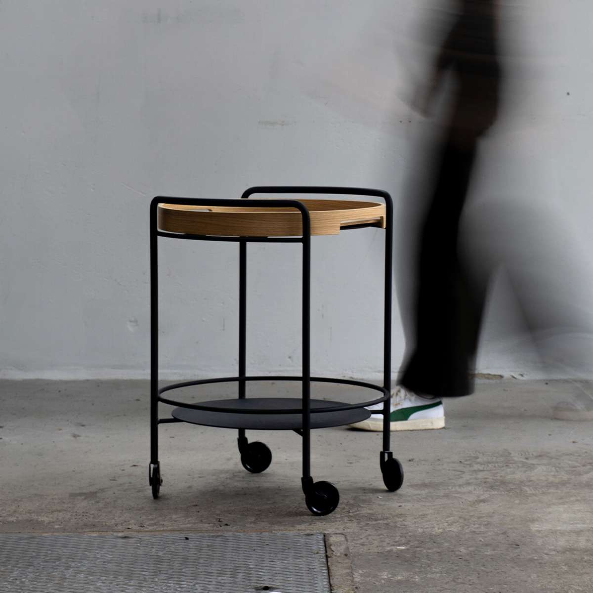 Serving Table w/ Nordic Serving Tray