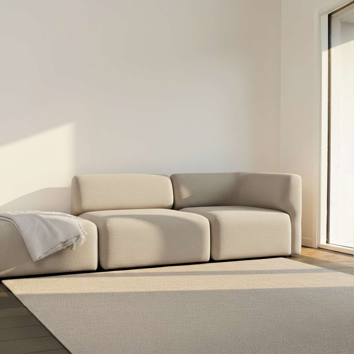 Fjord Sofa - 2 seater w/ open end