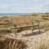 Kirra Patio Bench in olijfgroen van sackit buiten gestyled