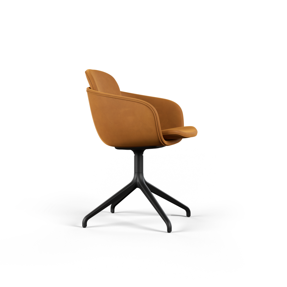 Chair no. One S2 Black Swivel