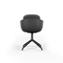 Chair no. One S2 Black Swivel