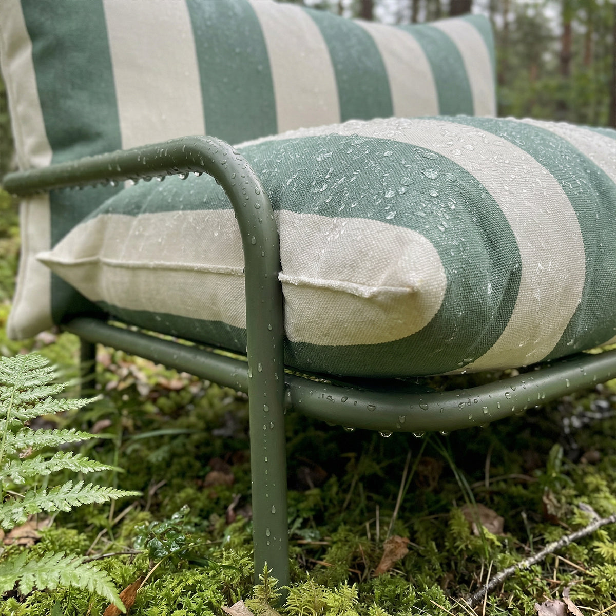 Mollis Lounge Chair - Buiten loungestoel van gepoedercoat aluminium en olefin